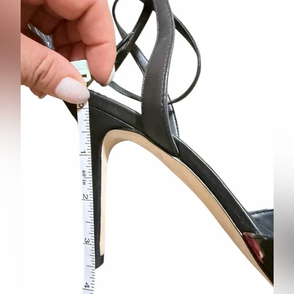 💜🌼NWOT KATE SPADE ANKLE STRAP FLORAL HEELS. - Picture 9 of 11